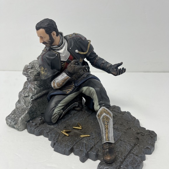 The Order 1886 Galahad Under Fire Taking Cover Sony PS4 Collector's Statue READ